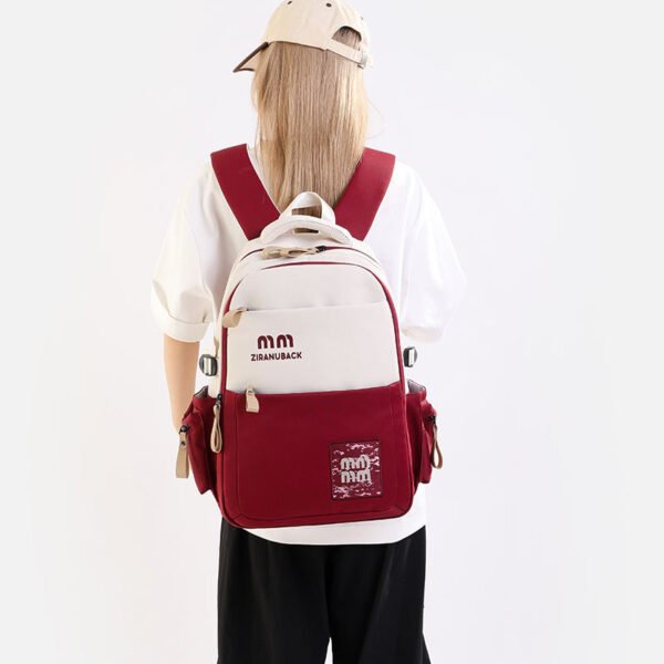 Schoolbags, College Cute Large-Capacity Backpacks, Simple Casual Backpacks